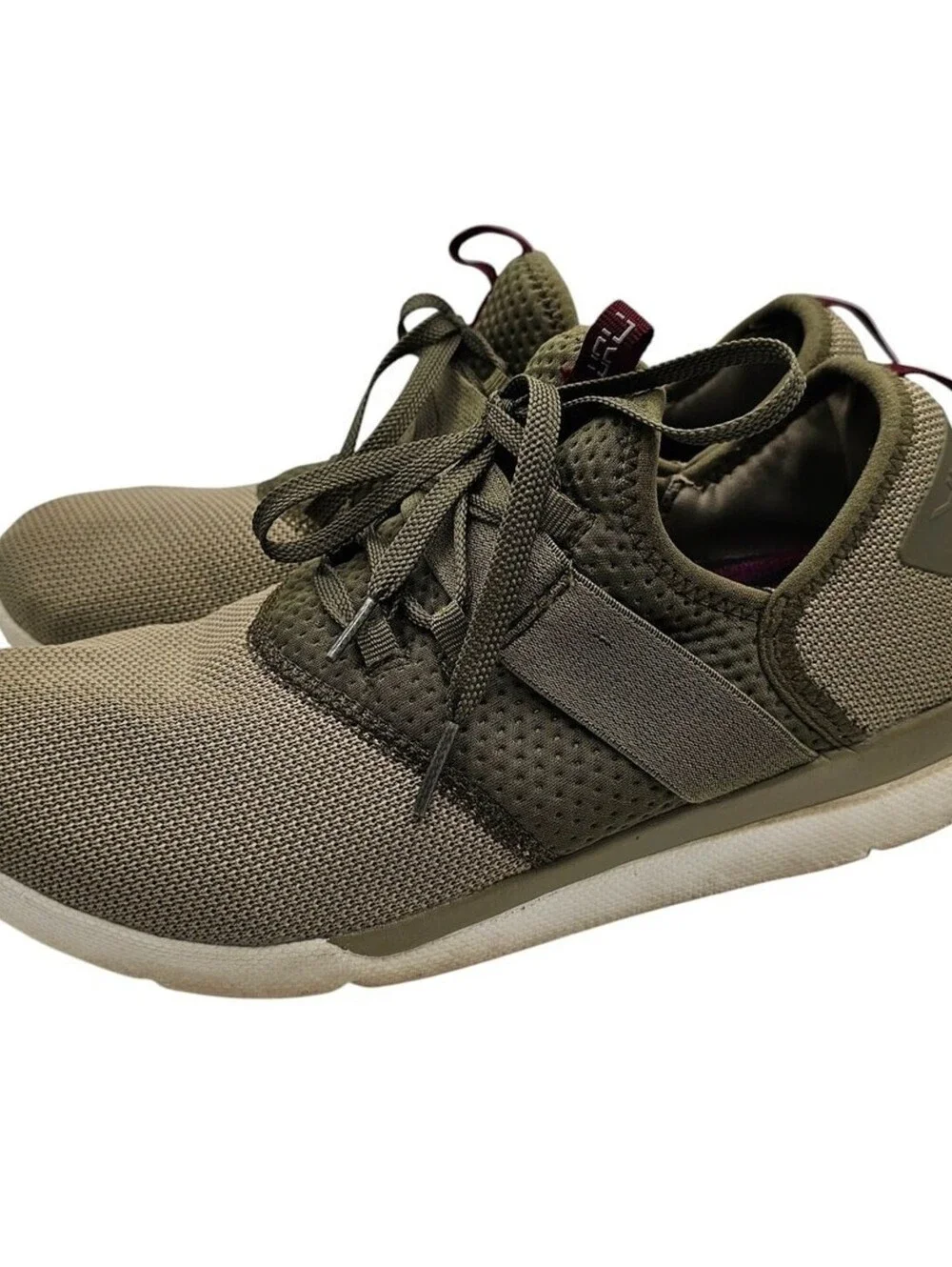 Kuru Pivot Womens Size 10.5 Shoes Green Sock Fit Athletic Arch Support Sneakers
